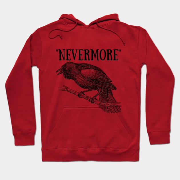 Raven Nevermore Allan Poe mug shirt gift by @solistrevinho Hoodie by artbyst